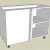 120 cm széles konyhabútor alsó sarok elem. - Image 2