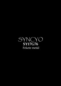 syncyo_ _ fekete metál SY17G76