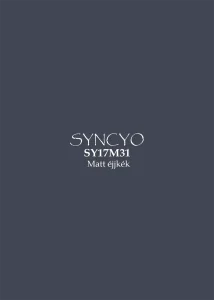syncyo_ _matt éjkék SY17M31