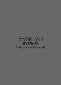 syncyo_ _matt grafit szürke metál SY17M55