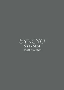 syncyo_ _matt olajzöld SY17M34