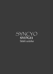 syncyo_ _sötét szürke SY17G11